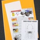 XXX Main M008L Side Roof Hood Paint Mask Kit