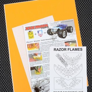 XXX Main M039L Razor Flames Paint Mask Kit