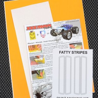 XXX Main M022L Fatty Stripes Paint Mask Kit