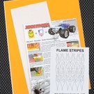 XXX Main M040L Flame Stripes Paint Mask Kit