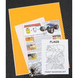 XXX Main M045L Flags Paint Mask Kit