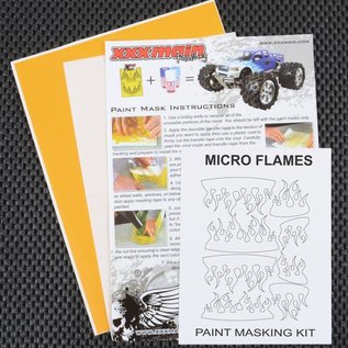 XXX Main M001S Micro Flames Paint Mask Kit