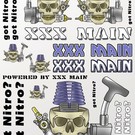 XXX Main XXXS001  Got Nitro? Sticker Sheet
