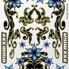 XXX Main S034  Dark Bloom Sticker Sheet