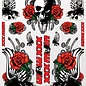 XXX Main S033  Skulls & Roses Sticker Sheet