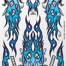 XXX Main S032  Cold Carbon Fire Sticker Sheet