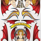 XXX Main S031  Angel of Death Sticker Sheet