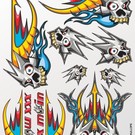 XXX Main S030  Skullops Sticker Sheet