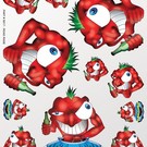 XXX Main S017  Road Rage Sticker Sheet