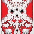 XXX Main S002  Splatter Cow Sticker Sheet