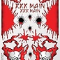 XXX Main S002  Splatter Cow Sticker Sheet