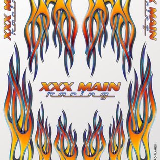 XXX Main S009  Pro Flames Sticker Sheet