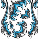 XXX Main R022  Ice Internal Graphics Sticker Sheet