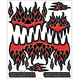 XXX Main XXXR018  Heat Internal Graphics Sticker Sheet