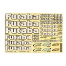 Futaba FUTEBB1179  Futaba White Decal Sheet