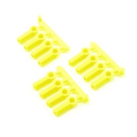 RPM R/C Products RPM73377  RPM Heavy Duty 4-40 Rod Ends (Yellow) (12)