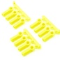 RPM R/C Products RPM73377  RPM Heavy Duty 4-40 Rod Ends (Yellow) (12)
