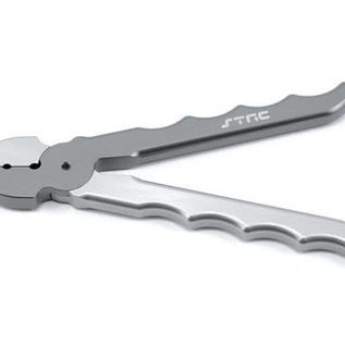 STRC SPTST22353  ST Racing Concepts Silver Gun Metal Long Shock Shaft Pliers