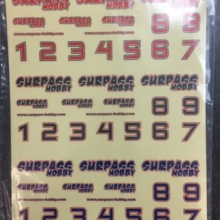 Surpass Hobby USA Surpass Hobby Rocket Racing Sticker Sheets (2)