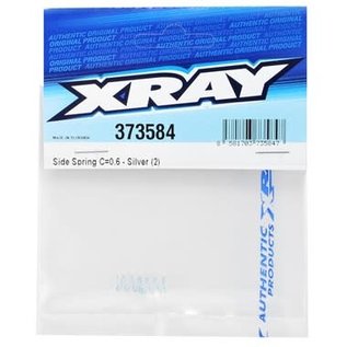Xray XRA373584  Side Spring Silver - C=0.6 (2) X12 X1 X10