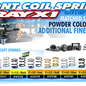 Xray XRA372177  Front Spring 4.75 Coils 3.6x6x0.45mm C=2.0 Silver (2)  X12 X1 X10