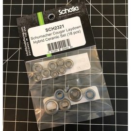 Schelle Racing SCH2321  Cougar Laydown Hybrid Ceramic Pro Bearing Set