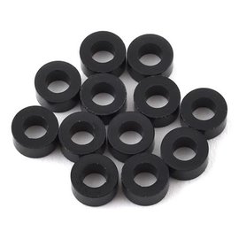 1UP Racing 1UP80305  3x6x3mm Precision Aluminum Shims (Black) (12)