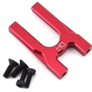 HOT RACING HRAANN38A02  Red Aluminum Center Differential EZM Mount for Arrma Kraton BXL 6S