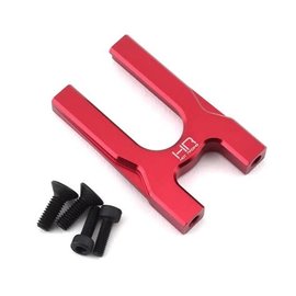 HOT RACING HRAANN38A02  Red Aluminum Center Differential EZM Mount for Arrma Kraton BXL 6S