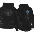 J Concepts JCO2678M  JConcepts 15th Anniversary Skull Hoodie Sweatshirt (Black) (M)