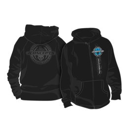 J Concepts JCO2678M  JConcepts 15th Anniversary Skull Hoodie Sweatshirt (Black) (M)