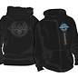 J Concepts JCO2678M  JConcepts 15th Anniversary Skull Hoodie Sweatshirt (Black) (M)