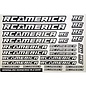 Xray RCA301 RC America Logo Decal Sheet Black & White
