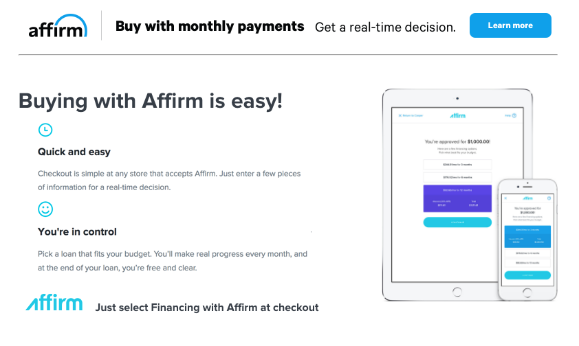 Affirm Teams With Poshmark on Flexible Payments