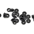 Serpent SER160111 Nylon RCM Short Shock Parts Set (14)
