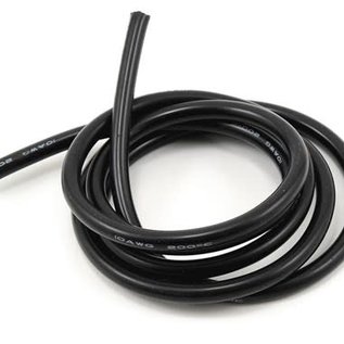 Protek RC PTK-5611  ProTek RC 10awg Black Silicone Hookup Wire (1 Meter)