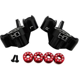 HOT RACING HRAAON21M01  Aluminum Axle Carriers with Bearings, Black, for Arrma Kraton Outcast