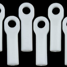 RPM R/C Products RPM80511  Long Rod Ends, for Traxxas Slash 4x4, and Rustler 4x4, Dyable White