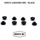 Reefs SEHREEFS48  Servo Washers 8pk- Black