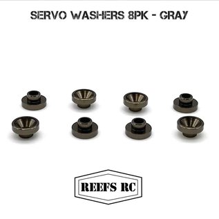 Reefs SEHREEFS50  Servo Washers 8pk - Gray