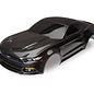 Traxxas TRA8312X Body Ford Mustang, black (painted, decals applied) for 4-Tec 2.0