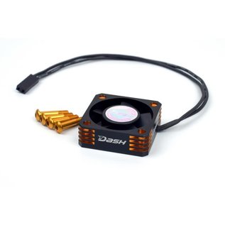 Dash DA-770109  Dash Ultra High Speed Motor Cooling Fan 30x30x10mm (Alu) Black Golden