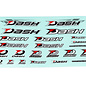 Dash DA-777002  Dash Decal ( 230 X 180 mm) Black / White / Silver