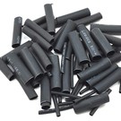 Protek RC PTK-5453  1.5, 5, 6 & 8mm Shrink Tubing Assortment Pack (Black) (20)