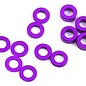Protek RC PTK-8374  Aluminum Ball Stud Washer Set (Purple) (12) (0.5mm, 1.0mm & 2.0mm)
