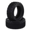 Schumacher U6855  2.2 Cactus Fusion 2.2" Front 1/10 4WD Carpet Tire Yellow (2)