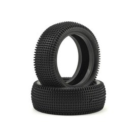Schumacher U6843  Cactus 2.2" Front 1/10 4wd Buggy Carpet Tire Yellow (2)