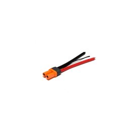 Spektrum SPMXCA505  IC5 Battery Connector with 4"/100mm Wire, 10 AWG