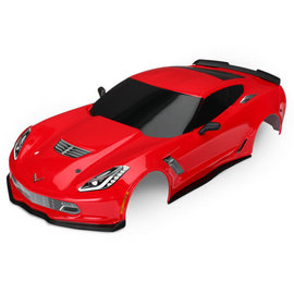 Traxxas TRA8386R  Red Corvette Z06 Body 4-Tec 2.0