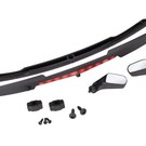 Traxxas TRA8388  Black Side Mirrors & Retainers for Corvette Z06
